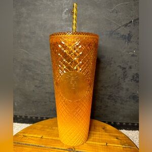 Starbucks Summer 2022 Orange Mango Ombré Venti Tumbler